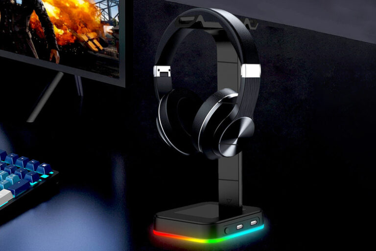 4-in-1 RGB Headphone Charging Stand