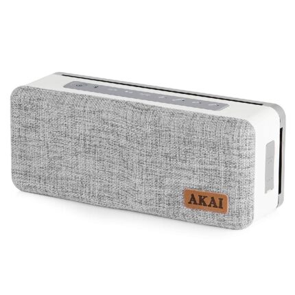 AKAI 10W Portable Bluetooth Speaker - Grey