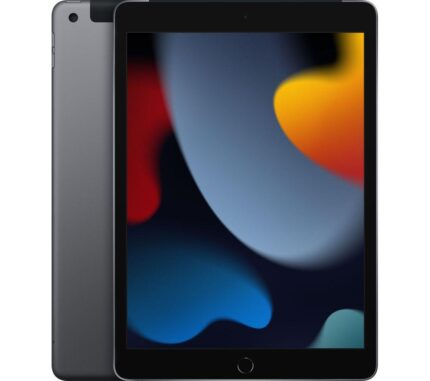 APPLE 10.2" iPad Cellular (2021) - 256 GB, Space Grey, Silver/Grey