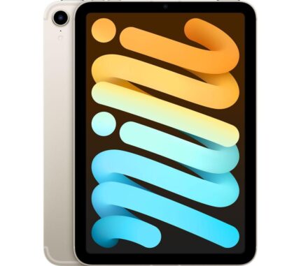 APPLE 8.3" iPad mini Cellular (2021) - 256 GB, Starlight, White,Silver/Grey