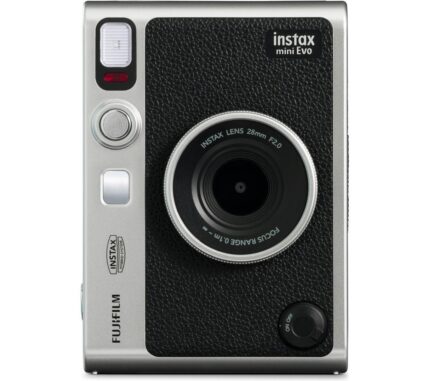 INSTAX mini Evo Digital Instant Camera - Black, Black