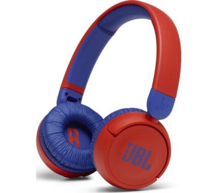 Jbl Jr310BT Wireless Bluetooth Kids Headphones - Red & Blue, Red,Blue