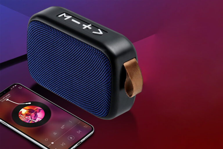Portable Fabric Bluetooth Speaker - 5 Colours!