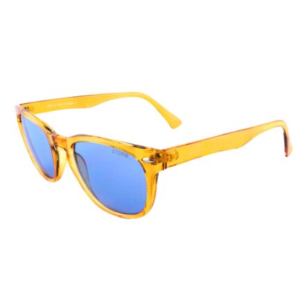 Storm Men's Square With Durable Material Fashionable Sunglasses Yellow/Blue