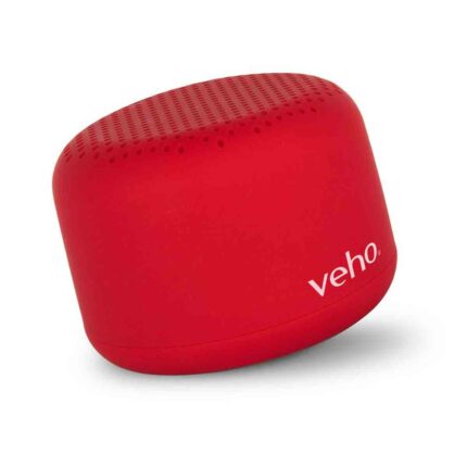 Veho M3 Portable Rechargable Wireless Bluetooth Speaker 3 Watts - Red
