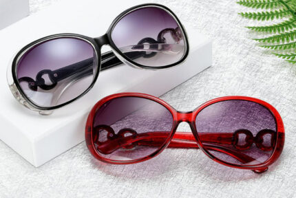 Women's Oval Shaped Sunglasses - 2 Options