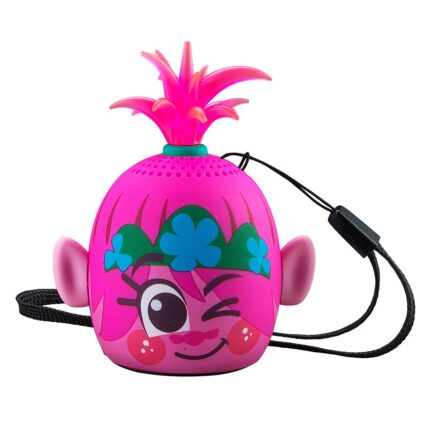 eKids Mini Trolls 2 Poppy Character Portable Bluetooth Speaker