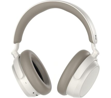 Sennheiser Accentum Plus Wireless Bluetooth Noise-Cancelling Headphones - White, White