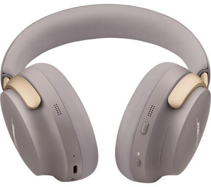 Bose QuietComfort Ultra Wireless Bluetooth Noise-Cancelling Headphones - Sandstone, Brown