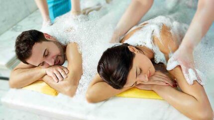 Couples Moroccan Hammam Spa Day With Chocolate Body Mask & £10 Voucher - Crystal Palace Spa, London | Wowcher