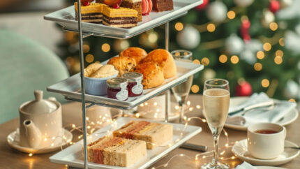 Winter Spa Day with 50 min Treatment, Festive Sparkling Afternoon Tea & £10 Voucher - 1 or 2 People - Marlow | Wowcher