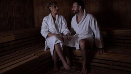Ultimate Couples Spa Day: 4-Hour Relaxation, Massage, Brownie & Bubbly + £10 Voucher at Cadbury House Hotel & Spa | Wowcher
