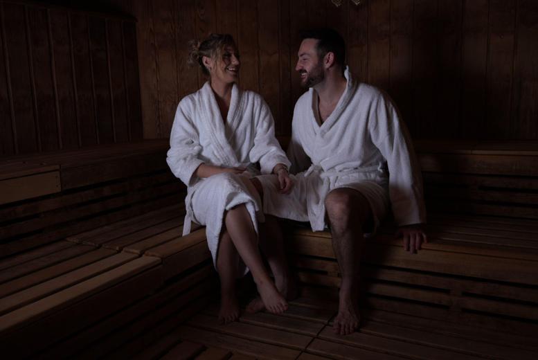 Ultimate Couples Spa Day: 4-Hour Relaxation, Massage, Brownie & Bubbly + £10 Voucher at Cadbury House Hotel & Spa | Wowcher