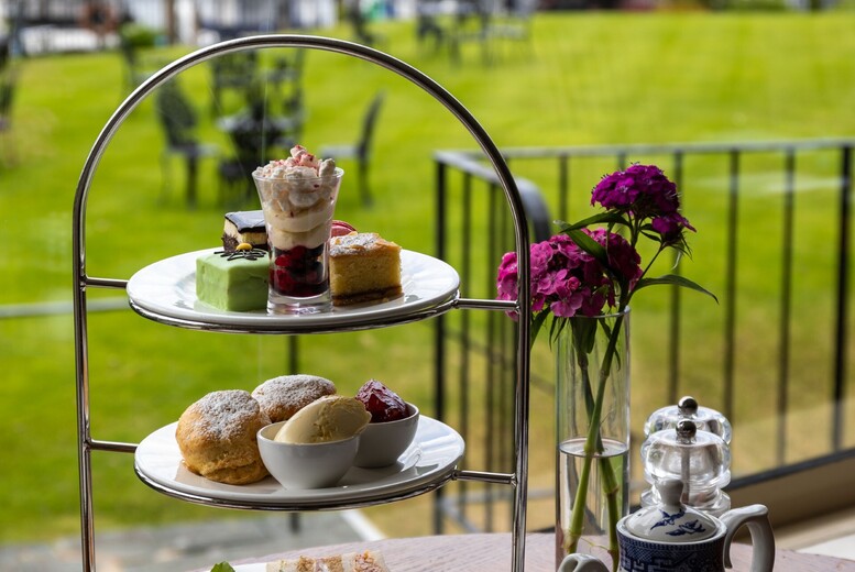 4* Spa Day with Afternoon Tea, Spa Access & £10 Treatment Voucher for 2 - Macdonald Old England Hotel & Spa, Lake Windermere | Wowcher