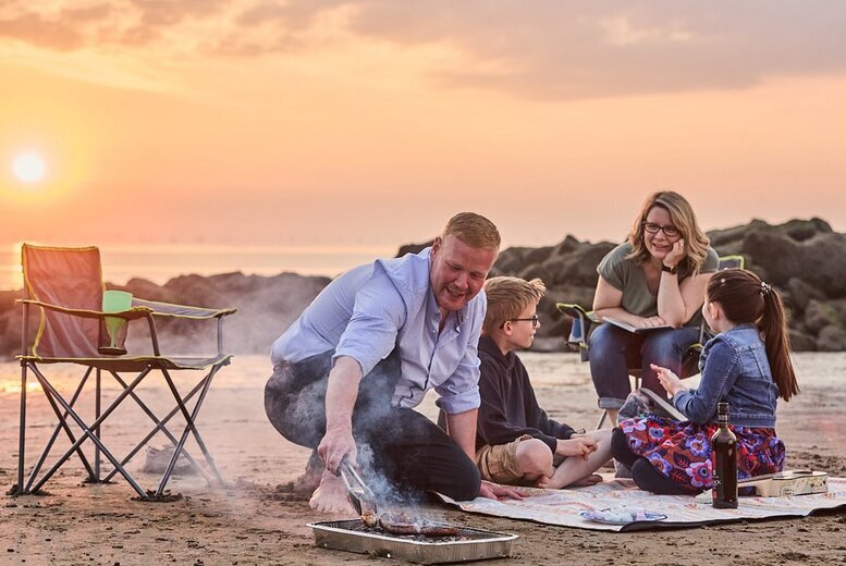 Lido Beach Holiday Park, North Coast Wales Caravan Stay for 4-8, Three or Four Night Stays - Beach Access & School Holiday Availability! | Wowcher