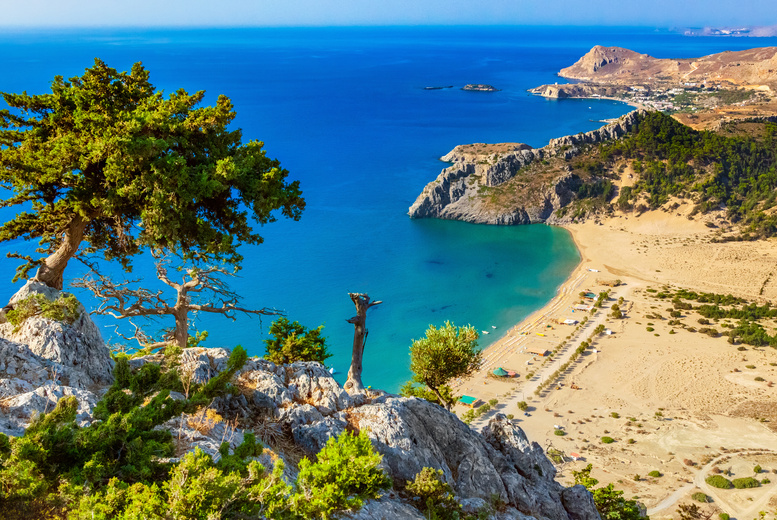 5* All-Inclusive Rhodes Beach Resort Stay with Flights Included | Wowcher