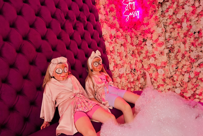 Children's Sassy Spa Day for Two with Mocktail & Four Treatments at Little Sassy Spa, Birmingham | Wowcher