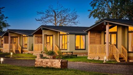 Luxury Lodge Stay for 4-6 with Late Checkout, Spa Leisure Access & Private Jacuzzi Bath or Hot Tub at Silverwood Resort | Wowcher