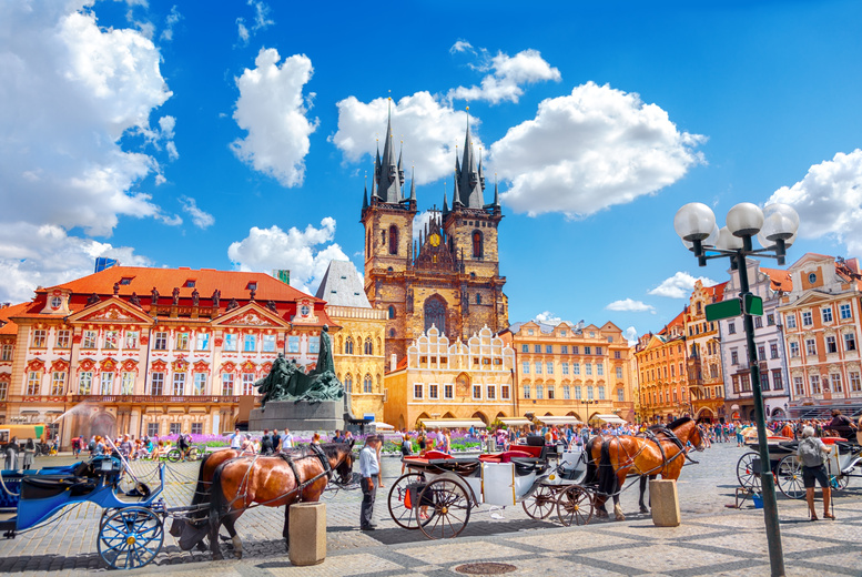 Prague City Break with Award-Winning Hotel Stay & Return Flights | Wowcher